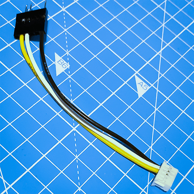 Home-made serial cable for the Squeezebox Radio